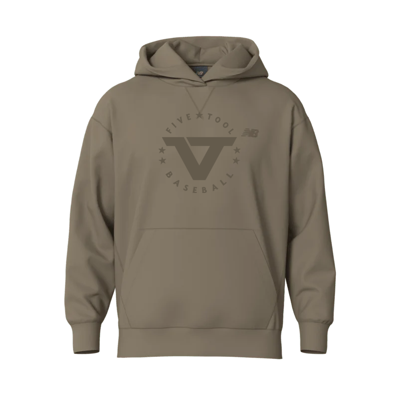 Stoneware New Balance 'Shell' Athletics French Terry Hoodie - BRN