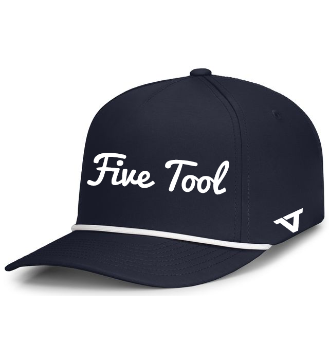 Navy 'Pacific' Weekender Snapback Cap - WHT