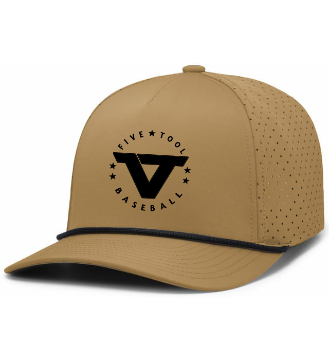 Buck 'Skeleton' Weekender Perforated Snapback Cap - BLK