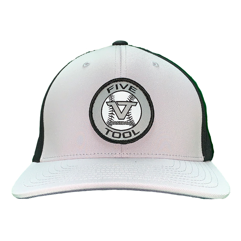 Grey 'Icon' Fitted Cap - GRY