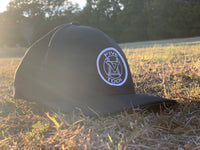 Black 'Icon' Fitted Cap - BLK
